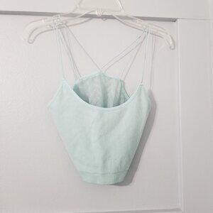 Soft Pale Mint Lace Lounge Cami - Blue (XS/S) - GARAGE